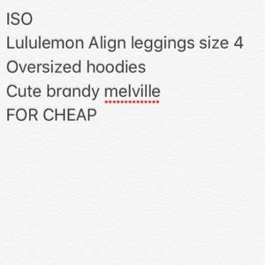 LOOKING FOR THESE ITEMS